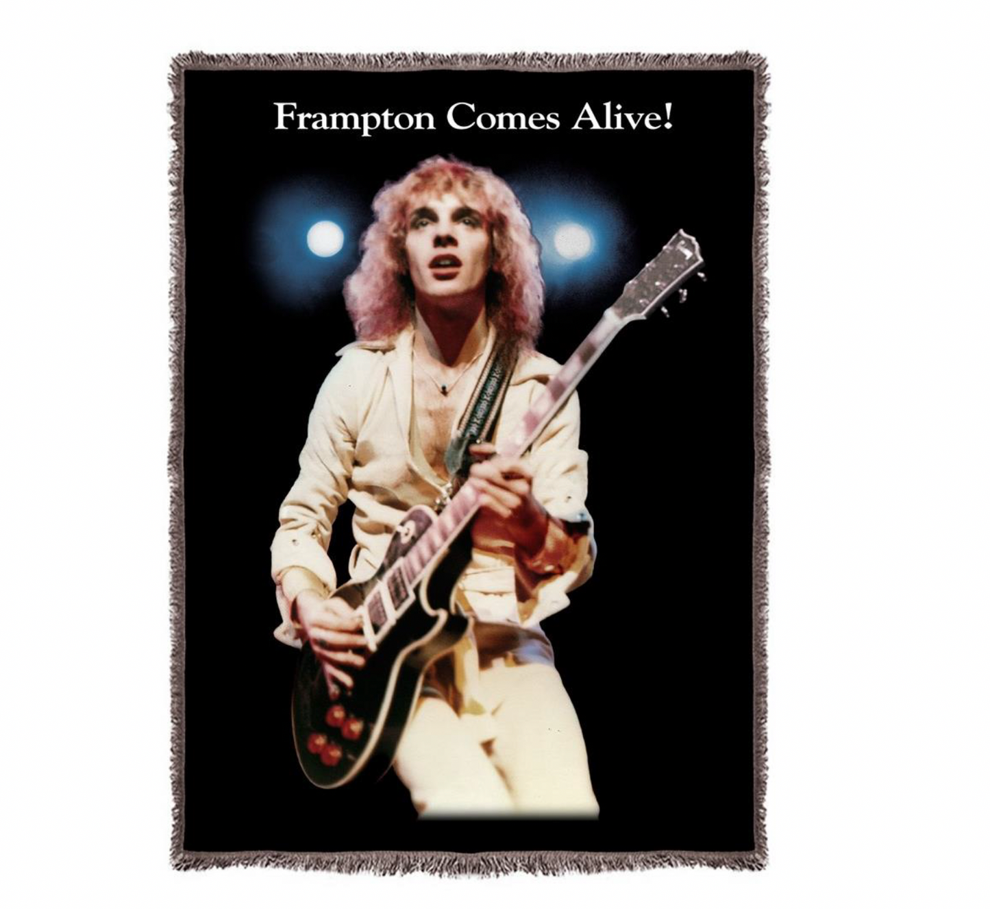 Frampton Comes Alive Throw Blanket