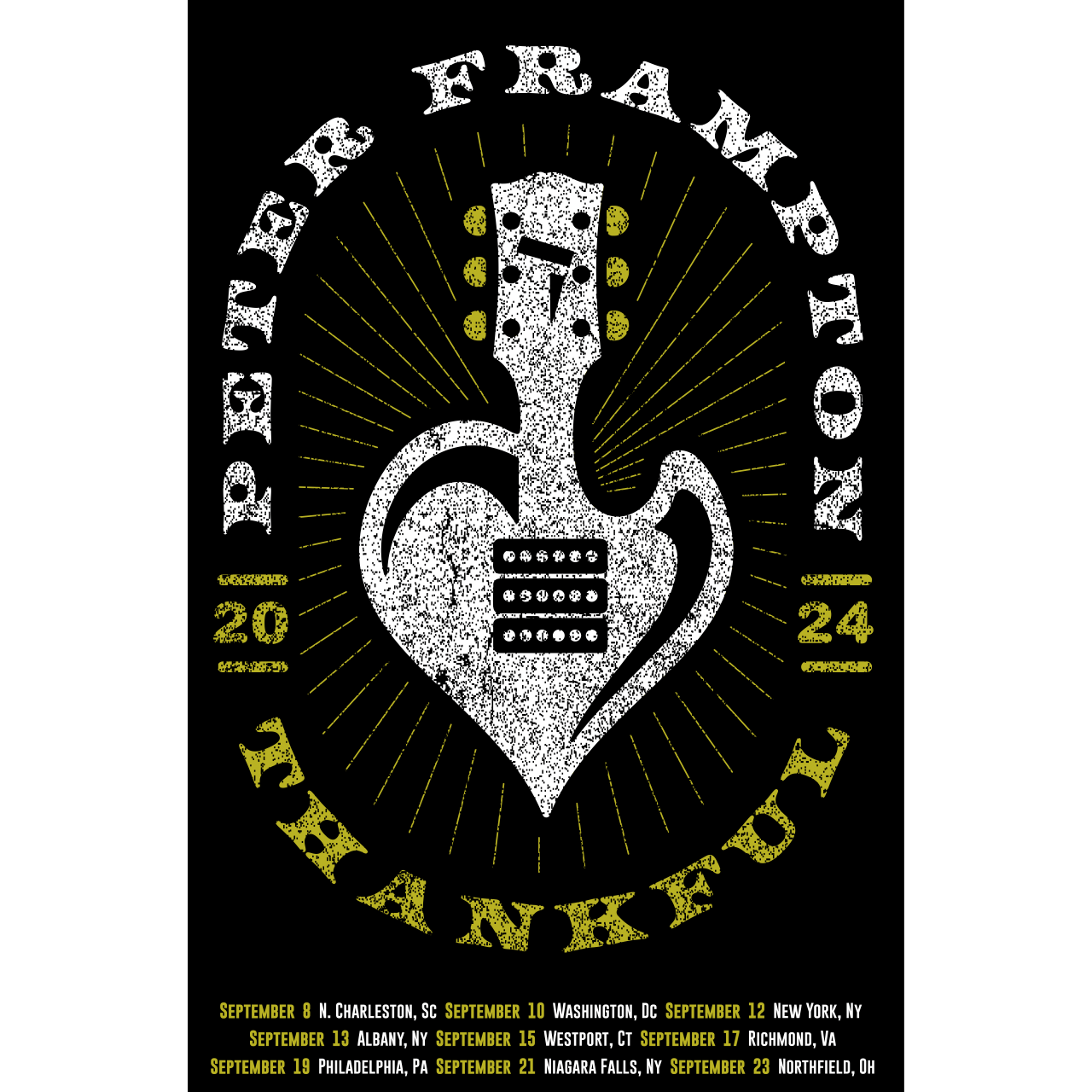 Thankful Tour Poster - Sept 2024