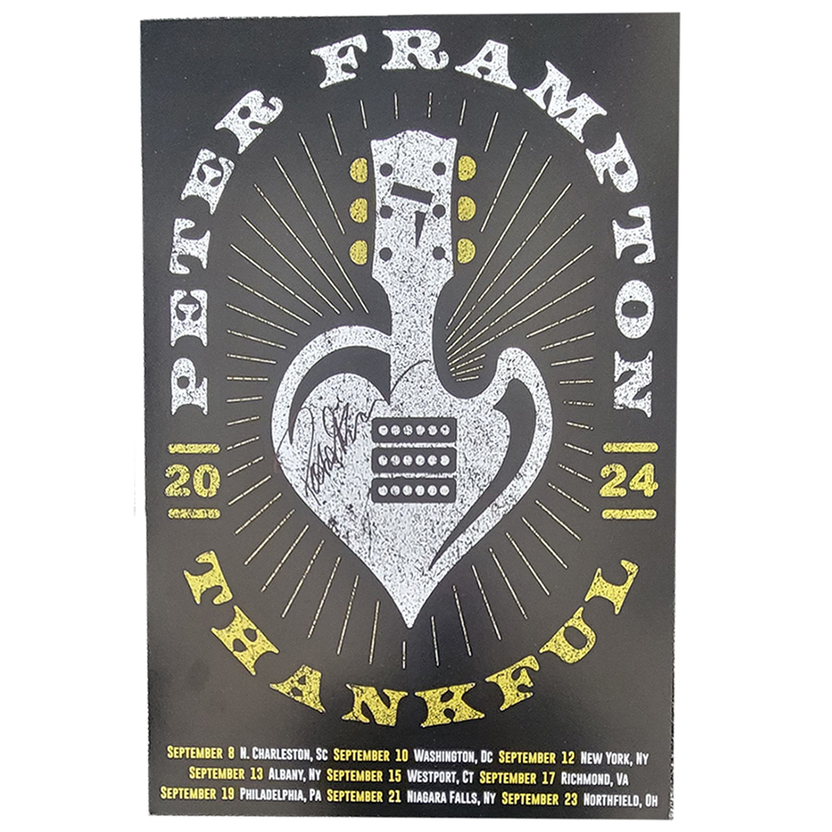 Thankful Tour Poster - Sept 2024 (Signed)