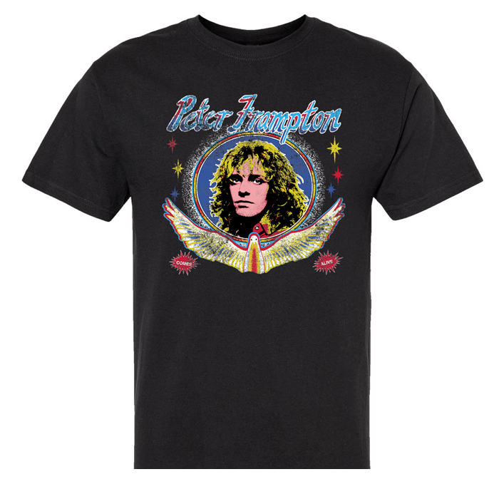 Peter Frampton "Vintage Glitter" Photo Tee
