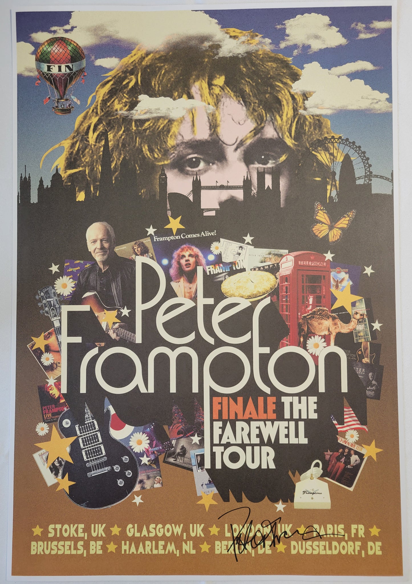 Autographed 2022 Farewell Poster - UK Tour