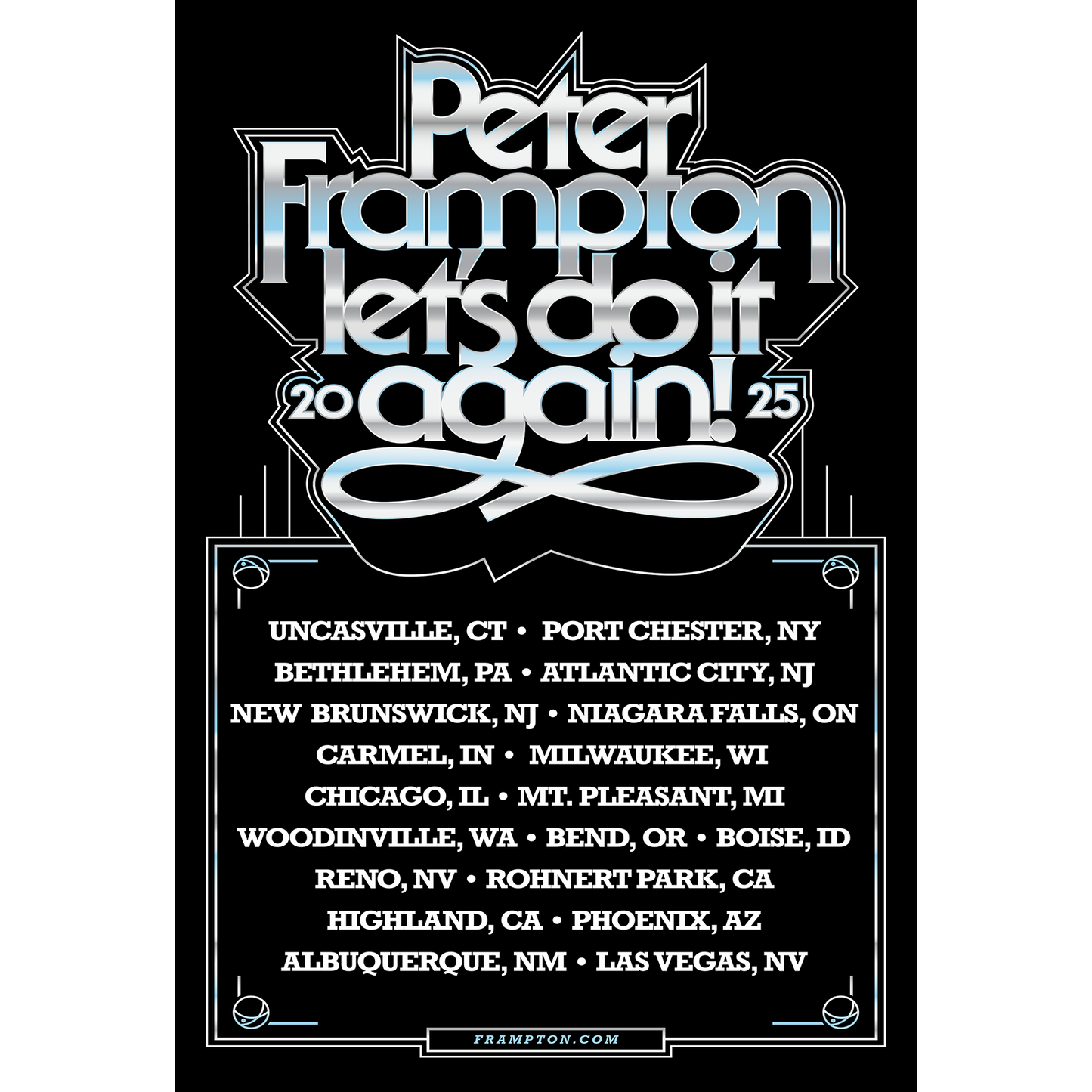 Lets Do it Again Tour Poster 2025 (Signed)