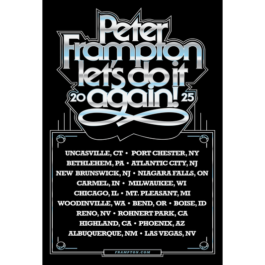 Lets Do it Again Tour Poster 2025 (Signed)