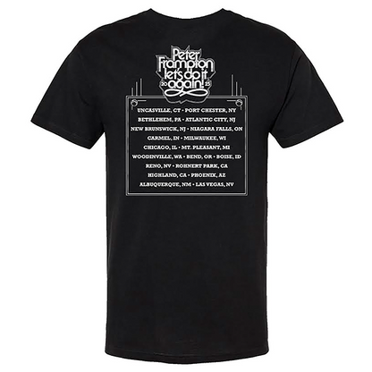 Let's Do It Again Tour 2025 Tee - Black