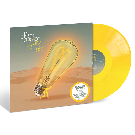 Peter Frampton - Carry The Light (Limited Edition Numbered  and Signed Yellow LP) ** PREORDER **