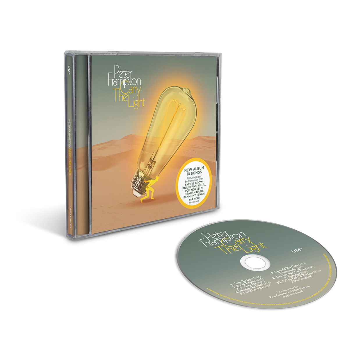 Peter Frampton - Carry The Light (Limited Edition CD) ** PREORDER **