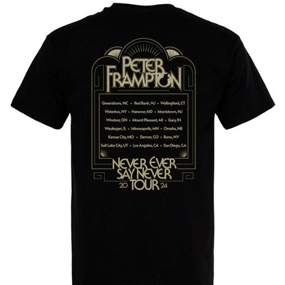Never Ever Say Never 2024 Tour Shirt - Black