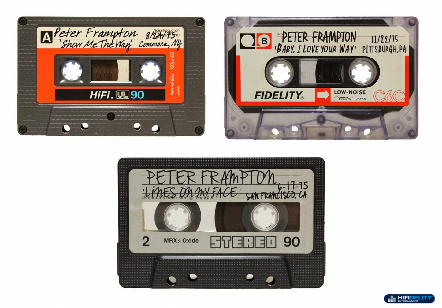 Retro Cassette 3- Sticker Set