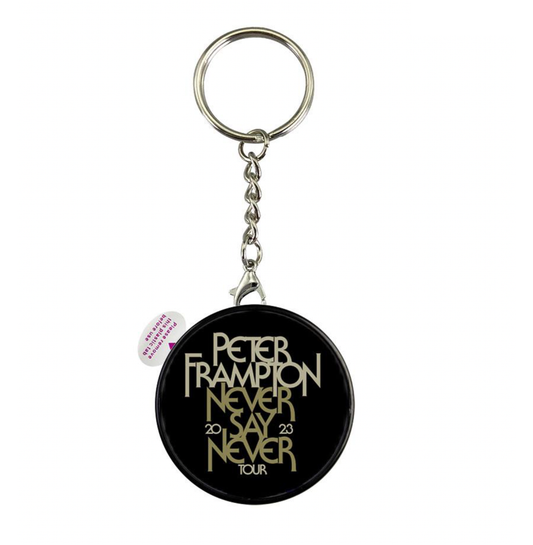 Never Say Never Musical Keychain