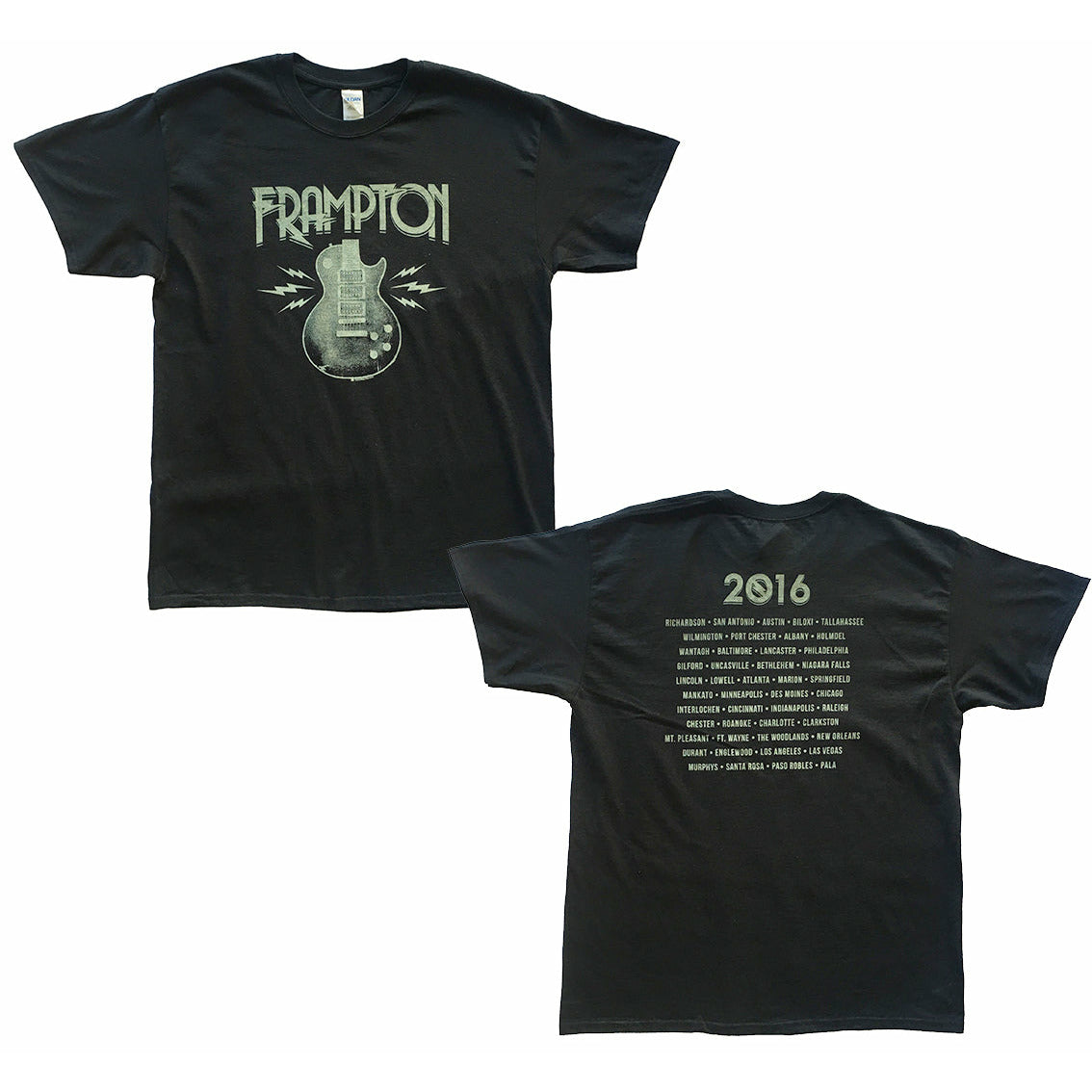 Peter Frampton - 2016 Guitar T-Shirt